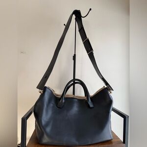 Chloe Baylee Bicolor Leather Two way Hand Bag